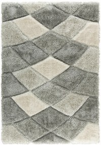 Shaggy Szőnyeg Világos Szürke Puha Vastag Hálószoba California 200x290 cm