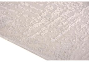 Krémszínű pamut lépcsőszőnyeg szett 16 db-os 25x65 cm Milano Beyaz – Vitaus