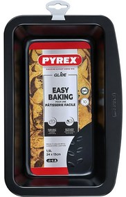Pyrex Glide püspöki kenyérsütő forma 24 x 13 cm