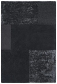 Tate Tonal Textures antracitszürke szőnyeg, 160 x 230 cm - Asiatic Carpets