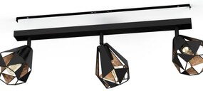 Eglo 43717 - Spotlámpa CARLTON 3xE27/40W/230V