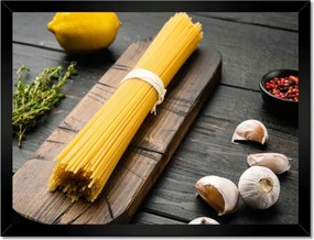 Poszterek keretben 40x30 Tészta szett deszkán