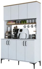 Jevy Walnut and White szekrény