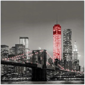 Poszterek 140x140 New York Manhattan híd