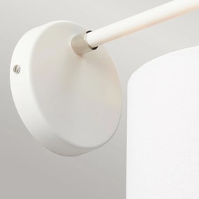 Elstead modern fali lámpa balance fehér festett nikkelfény elsbalance1-wpn