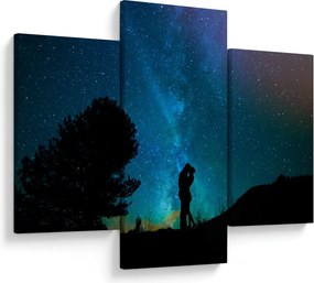 Kép - Találkozás a csillagok alatt (90x60 cm)
