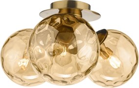 Dar Lighting modern mennyezeti lámpa ulrika antik bronz darulr5306