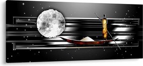 Egy őskori festmény képe (120x50 cm)