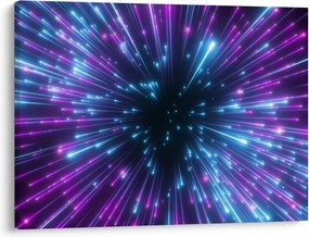 Kép - Neon tér (70x50 cm)