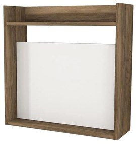 Íróasztal Laptop - White, Walnut