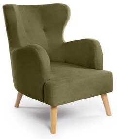 Zöld füles fotel Noemye – Bonami Selection