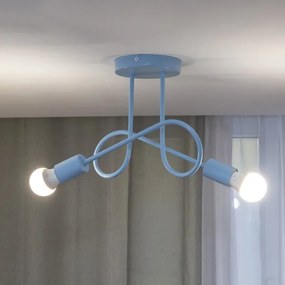 OXFORD felületre szerelt csillár 2xE27/15W/230V kék