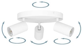 Eglo 900338 - LED RGBW Dimmelhető spotlámpa TELIMBELA-Z 3xGU10/4,9W/230V