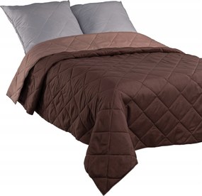 Ágytakaró 170x210 Steppelt Kétoldalas Kapa pléd barna-bézs