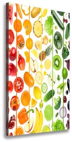 Feszített vászonkép Gyümölcsök és zöldségek ocv-84954572
