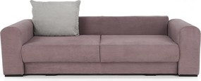Extra tágas kanapé, lila, őreg rózsaszín, bézs színű, GILEN BIG SOFA
