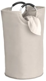 WENKO 3440001100 - STONE szennyeskosár 38x72 cm bézs/ezüst/fekete