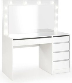 Sminkasztal AMORIO fehér