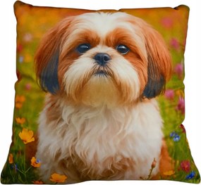 Dekoratív Párna Kutyával