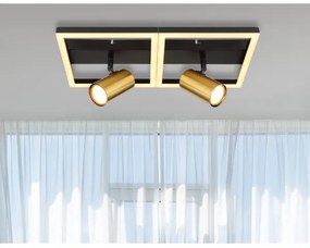 Globo 57032-2 - LED Mennyezeti lámpa MARRIE 2xGU10/5W/230V + LED/22W/230V