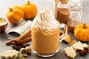 Kép - Tök latté (90x60 cm)