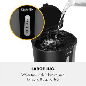 Tealicious, tea automata, 1300W, 2-16 min., 1 liter
