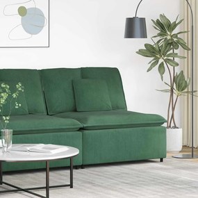 dzsungel zöld moduláris kanapé középső modul párnákkal 100 cm
