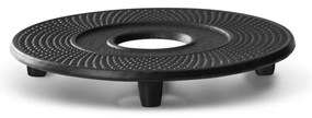 Jing fekete öntöttvas teáskanna alátét, ⌀ 13,4 cm - Bredemeijer