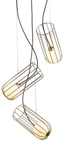 Italux COCO MDM-3941/3 GD Függőlámpa 3x25W/G9 IP20