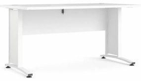 Fehér PRIMA OFFICE íróasztal fiók nélkül 80400