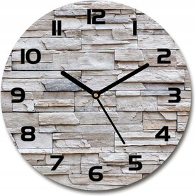 Üveg falióra Kő falióra 30 cm