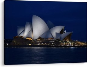 Sydney éjszakai kép (70x50 cm)