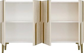 Nota 120 - White, Travertine, Gold