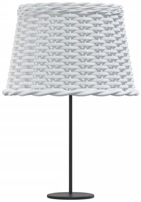 fehér fonott lámpaernyő Ø40x26 cm