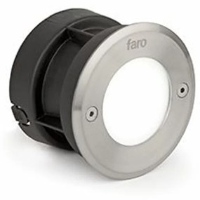 FARO LED-18 kültéri beépíthető lámpa, rozsdamentes acél (inox), 3000K melegfehér, beépített LED, 3W, IP67, 71498N