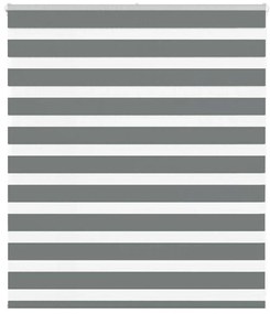 zebrafüggönnyel sötét szürke szövetszélesség 120,9cm poliészter