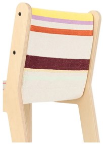 Natúr színű gyerek szék Kaarol – Lorena Canals