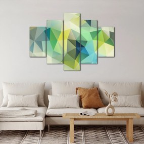 A geometriai absztrakció képe (150x105 cm)