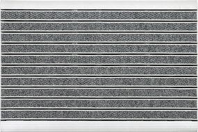 Lábtörlő Kültéri Ajtó Alá 60x90 Nagy Gumi Belső Szőnyeg Szürke Sd