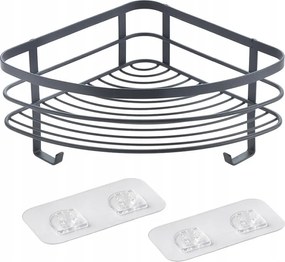 Márkás Fürdőszoba Polc Sarok Rendszerező Kosár Akasztó Fúrás Nélkül Swiss