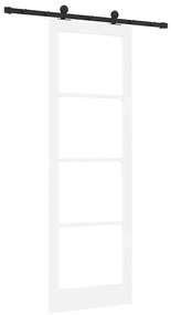Csúszó Ajtó ORKDAL Fehér 78 x 232 cm Fa és fém