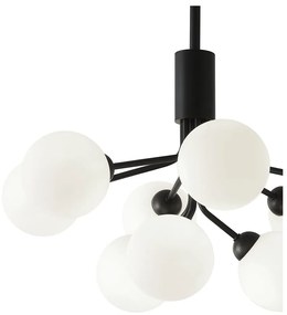 Musa fekete-fehér függőlámpa, magasság 102 cm - SULION