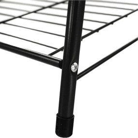 Veruma fém állvány, sötétszürke