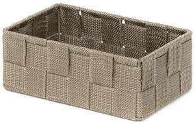 Tároló rendszer Compactor TEX 18 x 12 x 7 cm, barna