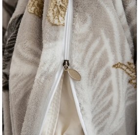 Mikroplüss ágyneműhuzat EXVORO szürke Ágyneműhuzat mérete: 70 x 80 cm | 140 x 200 cm