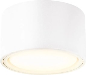Mennyezeti spotlámpa, kerek, fehér