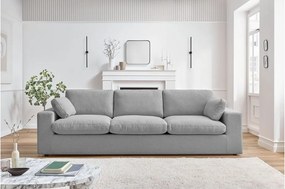 Világosszürke kanapé 250 cm Belair – Bobochic Paris