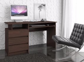 PC asztal Bronte (wenge). Akció -16%. 1068689