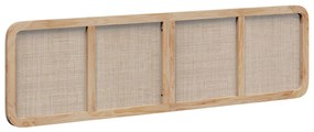 Fejtámla fejtámlával Természetes 200 x 55 x 3 cm Rattan