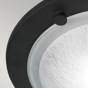 ELSTEAD BERWICK-F-BLACK BERWICK Ufo Lámpa Fekete E27 IP20